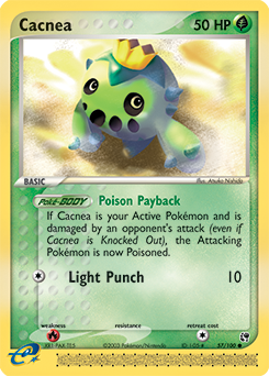 Cacnea - Sandstorm - #57 - Pokemon TCG card