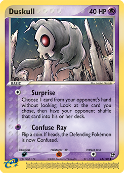 Duskull #61 Duskull - Sandstorm - #61 - Pokemon TCG card