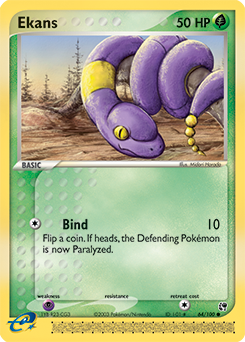 Ekans - Sandstorm - #64 - Pokemon TCG card