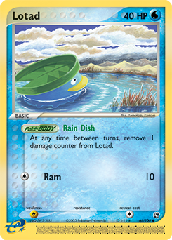 Lotad #66 Lotad - Sandstorm - #66 - Pokemon TCG card