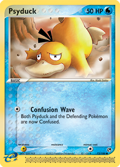 Psyduck - Sandstorm - #73 - Pokemon TCG card