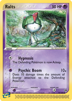 Ralts #74 Ralts - Sandstorm - #74 - Pokemon TCG card