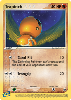 Trapinch #82 Trapinch - Sandstorm - #82 - Pokemon TCG card