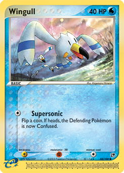 Wingull - Sandstorm - #84 - Pokemon TCG card