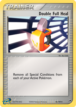 Double Full Heal - Sandstorm - #86 - Pokemon TCG card