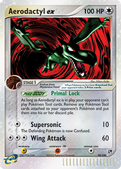 Aerodactyl ex - Sandstorm - #94 - Pokemon TCG card