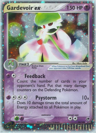 Gardevoir ex - Sandstorm - #96 - Pokemon TCG card