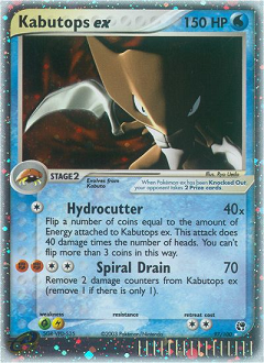Kabutops ex #97 Kabutops ex - Sandstorm - #97 - Pokemon TCG card