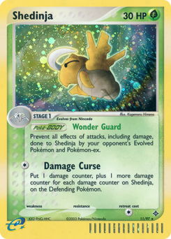 Shedinja - Dragon - #11 - Pokemon TCG card