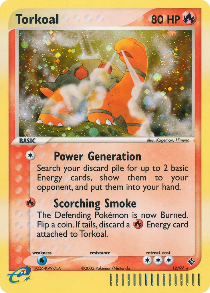 Torkoal - Dragon - #12 - Pokemon TCG card