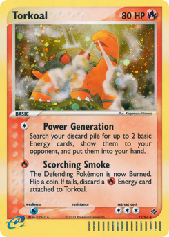 Torkoal #12 Torkoal - Dragon - #12 - Pokemon TCG card