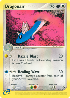 Dragonair #14 Dragonair - Dragon - #14 - Pokemon TCG card