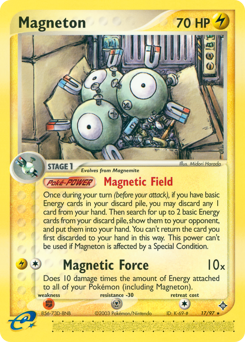 Magneton #17 Magneton - Dragon - #17 - Pokemon TCG card