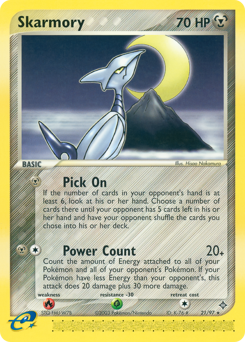 Skarmory - Dragon - #21 - Pokemon TCG card