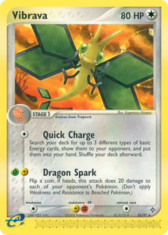 Vibrava #22 Vibrava - Dragon - #22 - Pokemon TCG card