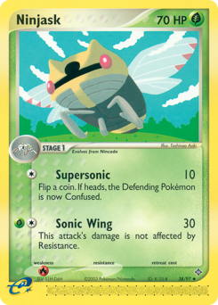 Ninjask - Dragon - #38 - Pokemon TCG card