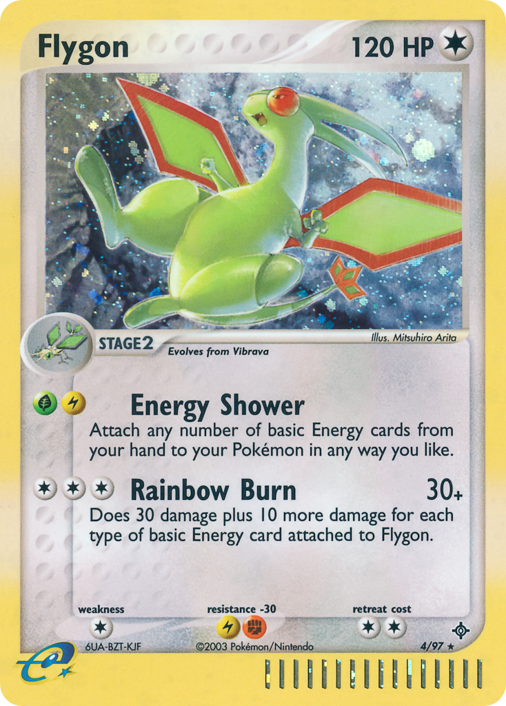 Flygon - Dragon - #4 - Pokemon TCG card