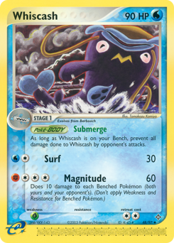Whiscash - Dragon - #48 - Pokemon TCG card