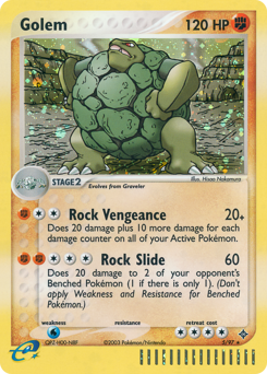 Golem #5 Golem - Dragon - #5 - Pokemon TCG card