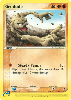 Geodude #56 Geodude - Dragon - #56 - Pokemon TCG card