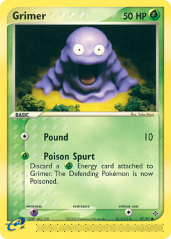 Grimer #57 Grimer - Dragon - #57 - Pokemon TCG card