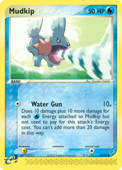 Mudkip - Dragon - #65 - Pokemon TCG card