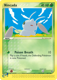 Nincada #66 Nincada - Dragon - #66 - Pokemon TCG card