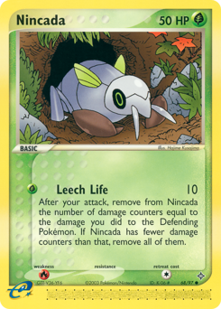Nincada #68 Nincada - Dragon - #68 - Pokemon TCG card