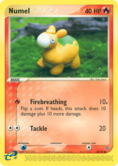 Numel #69 Numel - Dragon - #69 - Pokemon TCG card