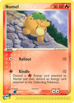 Numel #70 Numel - Dragon - #70 - Pokemon TCG card