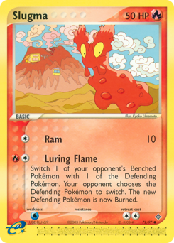 Slugma - Dragon - #72 - Pokemon TCG card