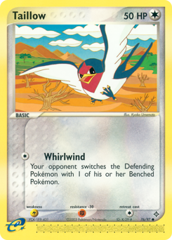 Taillow - Dragon - #76 - Pokemon TCG card