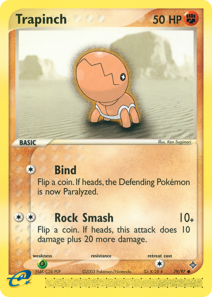 Trapinch - Dragon - #79 - Pokemon TCG card