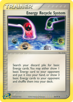 Energy Recycle System - Dragon - #84 - Pokemon TCG card