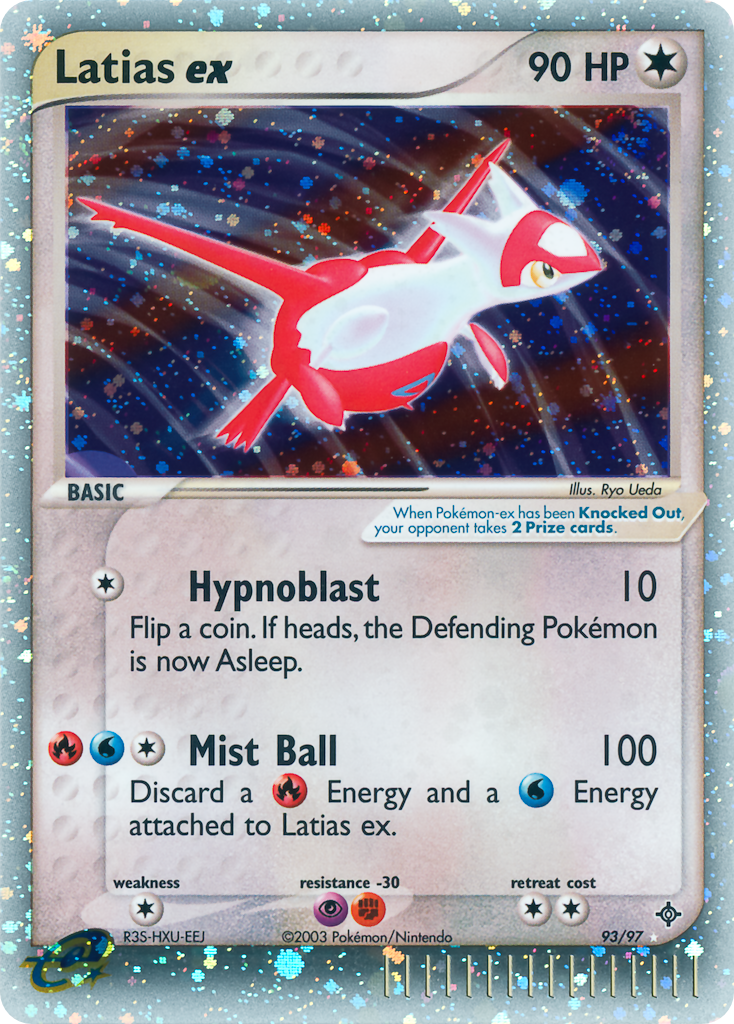 Latias ex - Dragon - #93 - Pokemon TCG card