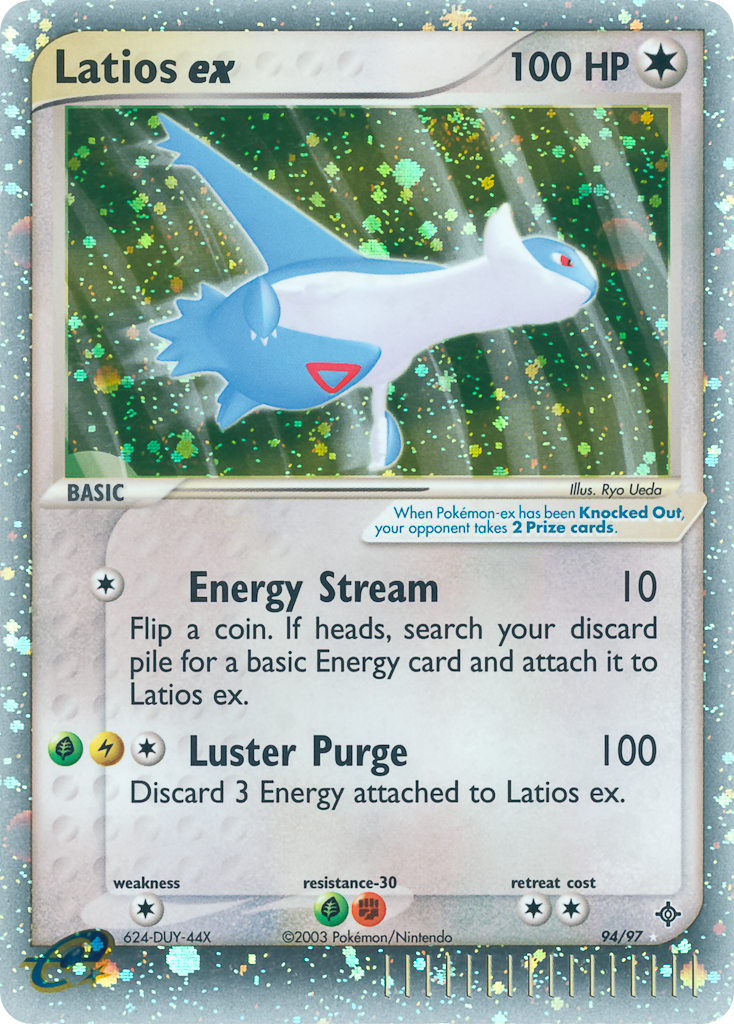 Latios ex - Dragon - #94 - Pokemon TCG card