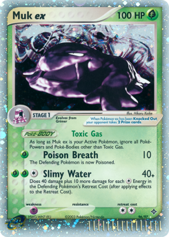 Muk ex #96 Muk ex - Dragon - #96 - Pokemon TCG card