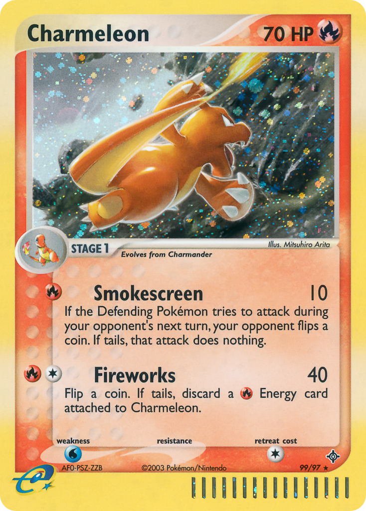 Charmeleon - Dragon - #99 - Pokemon TCG card