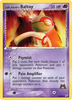 Team Magma's Baltoy - Team Magma vs Team Aqua - #32 - Pokemon TCG card