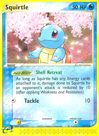 Squirtle - Team Magma vs Team Aqua - #46 - Pokemon TCG card