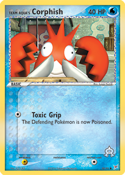 Team Aqua's Corphish #50 Team Aqua's Corphish - Team Magma vs Team Aqua - #50 - Pokemon TCG card