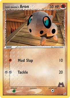 Team Magma's Aron - Team Magma vs Team Aqua - #58 - Pokemon TCG card