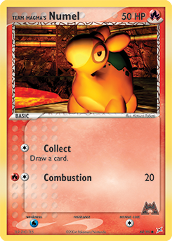 Team Magma's Numel #64 Team Magma's Numel - Team Magma vs Team Aqua - #64 - Pokemon TCG card