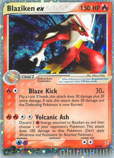 Blaziken ex - Team Magma vs Team Aqua - #89 - Pokemon TCG card