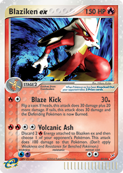 Blaziken ex #89 Blaziken ex - Team Magma vs Team Aqua - #89 - Pokemon TCG card