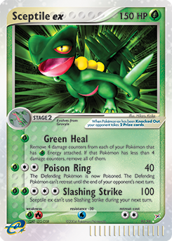 Sceptile ex - Team Magma vs Team Aqua - #93 - Pokemon TCG card