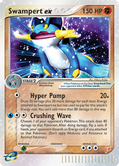 Swampert ex - Team Magma vs Team Aqua - #95 - Pokemon TCG card