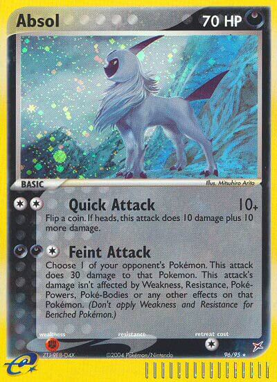 Absol - Team Magma vs Team Aqua - #96 - Pokemon TCG card