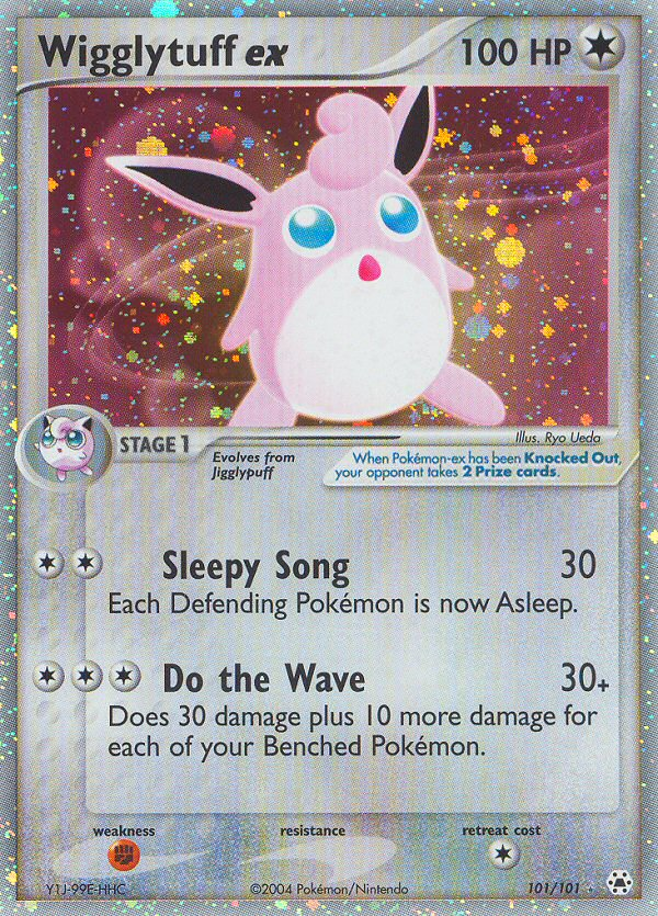 Wigglytuff ex - Hidden Legends - #101 - Pokemon TCG card