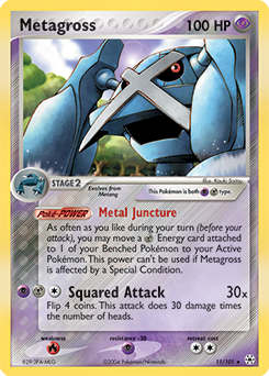 Metagross #11 Metagross - Hidden Legends - #11 - Pokemon TCG card